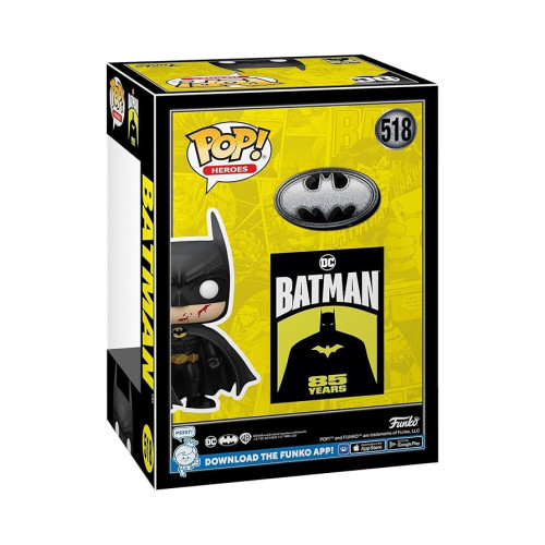 Boneco Funko Batman Original - Edição Limitada 85 Anos - Funko Batman - #518