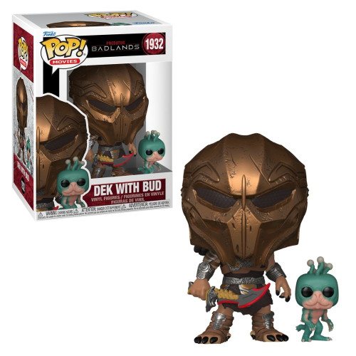 Boneco Funko Pop! & Buddy Predador: Terras Selvagens - Dek E Amigo Buddy Predador: Terras Selvagens #1932 - Produto Original