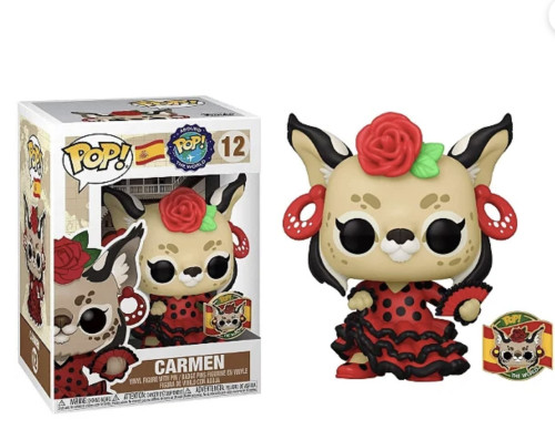 Boneco Funko Pop! Carmen 12 - Pop Around The World - #1