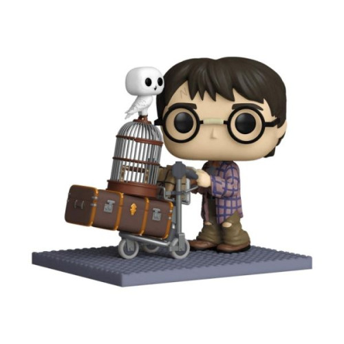 Boneco Funko Pop! Deluxe Harry Potter Empurrando Carrinho - Harry Potter - #135