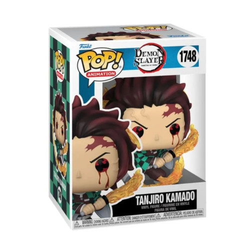 Boneco Funko Pop! Demon Slayer: Tanjiro Kamado Respiração do Sol - Demon Slayer - #1748