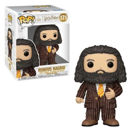 Boneco Funko Pop! Harry Potter Hagrid com Roupa de Pele-Harry Potter-171
