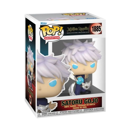 Boneco Funko Pop! Jujutsu Kaisen - Satoru Gojo (Técnica Maldita Azul) - Jujutsu Kaisen - #1885