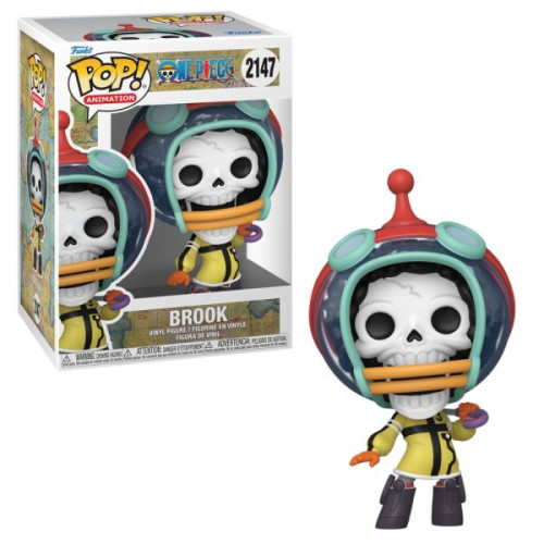 Boneco Funko Pop! One Piece Egghead - Brook One Piece Egghead #2147 - Produto Original