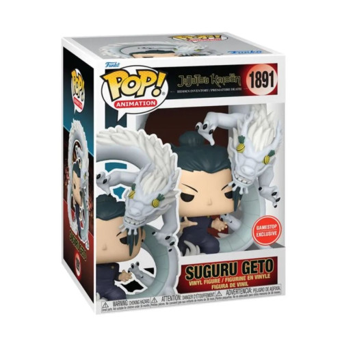 Boneco Funko Pop! Premium Jujutsu Kaisen - Geto com Dragão - Jujutsu Kaisen - #1891
