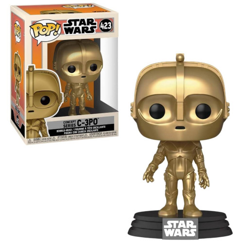 Boneco Funko Pop C-3PO - Star Wars Concept Series - #423