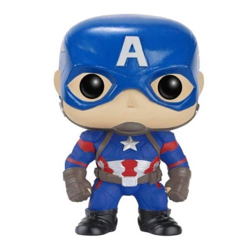 Boneco Funko Pop Capitão América Marvel Captain America Civil War #125 - Produto Original