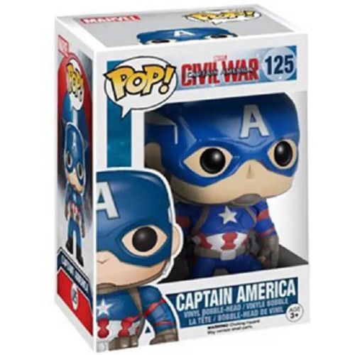  Marvel Captain America Civil War #125 - Produto Original