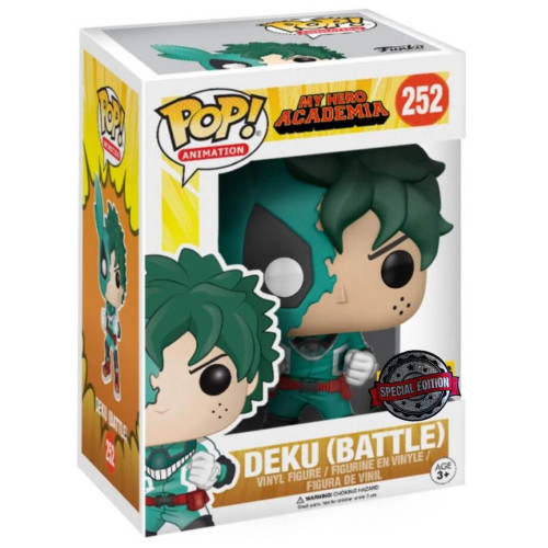 Boneco Funko Pop Deku (Battle) - My Hero Academia - #252