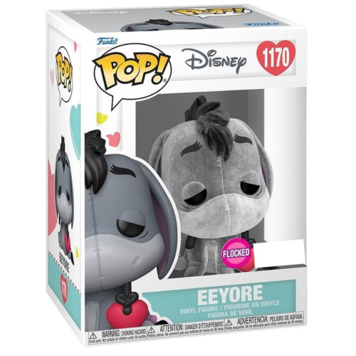 Boneco Funko Pop Eeyore Ió Flocked - Disney Winnie The Pooh - #1170