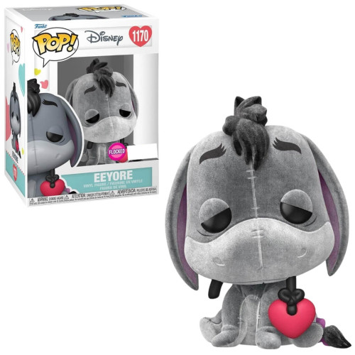 Boneco Funko Pop Eeyore Ió Flocked - Disney Winnie The Pooh - #1170