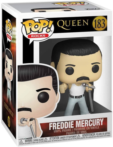 Boneco Funko Pop Freddie Mercury Radio Gaga - Queen - #183