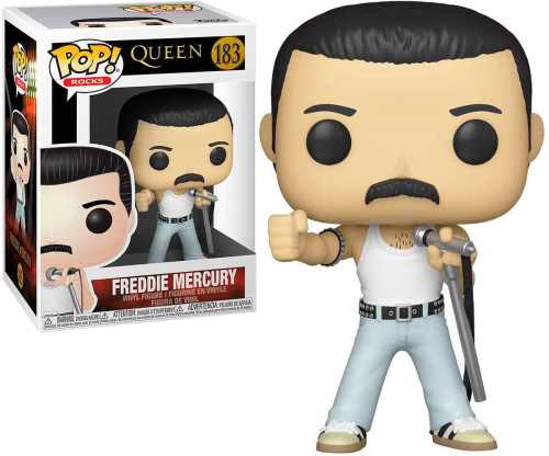Boneco Funko Pop Freddie Mercury Radio Gaga - Queen - #183