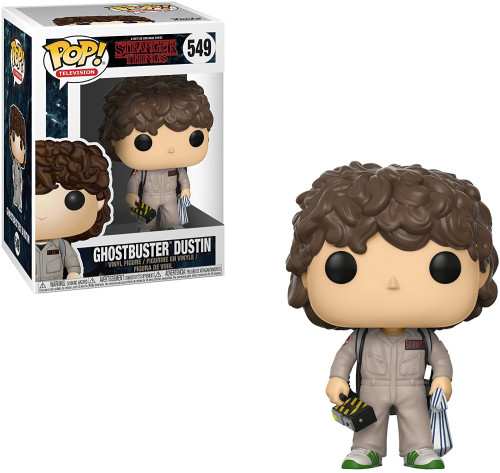 Boneco Funko Pop Ghostbuster Dustin - Stranger Things - #549