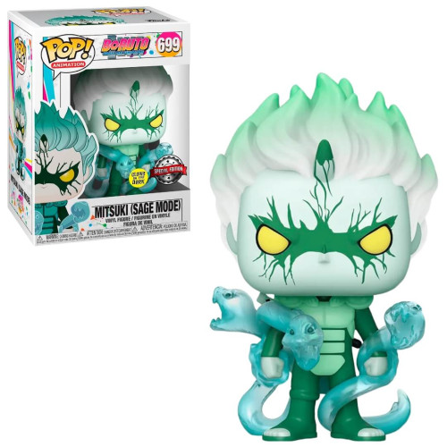 Boneco Funko Pop Mitsuki Sage Mode GITD Special Edition - Boruto Naruto Next Generations - #699