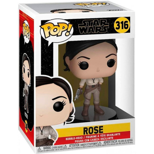 Boneco Funko Pop Rose - Star Wars: The Rise Of Skywalker - #316