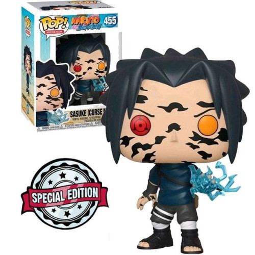 Boneco Funko Pop Sasuke Curse Mark - Naruto Shippuden - #455
