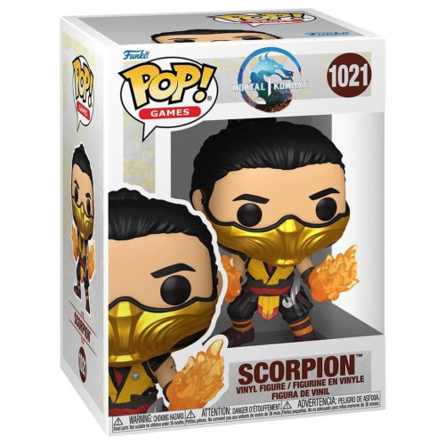 Boneco Funko Pop Scorpion - Mortal Kombat 1 - #1021
