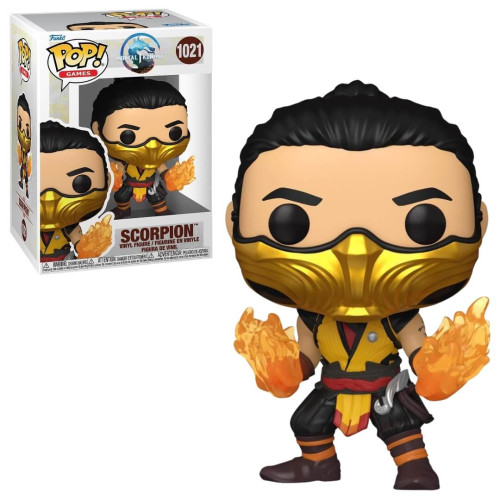 Boneco Funko Pop Scorpion - Mortal Kombat 1 - #1021