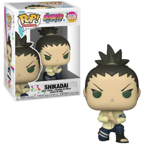 Boneco Funko Pop Shikadai 1039 - Boruto Naruto Next Generations - #1039