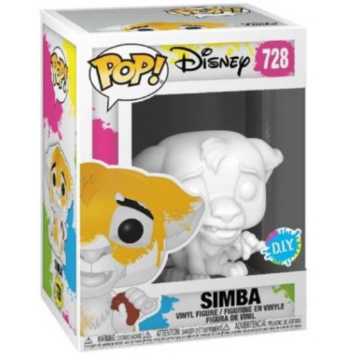 Boneco Funko Pop Simba Diy - Disney - #728