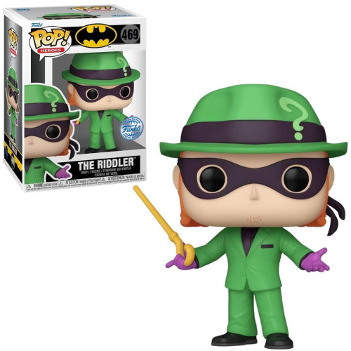 Boneco Funko Pop The Riddler Charada - Batman - #469