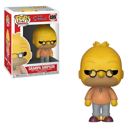 Boneco Funko Pop Tv Vovô Simpsons Grampa No 499 Desenho-TELEVISION THE SIMPSONS-499