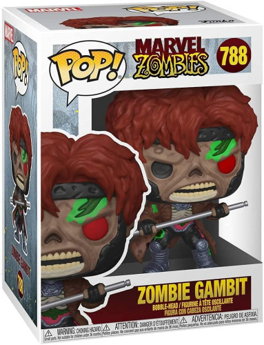 Boneco Funko Pop Zombie Gambit - Marvel Zombies - #788