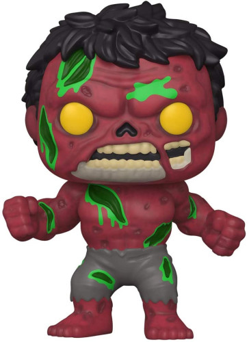 Boneco Funko Pop Zombie Red Hulk-Marvel Zombies-790