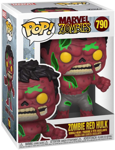 Boneco Funko Pop Zombie Red Hulk - Marvel Zombies - #790