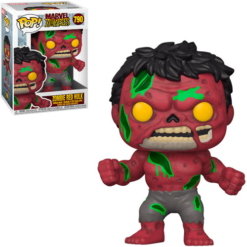 Boneco Funko Pop Zombie Red Hulk - Marvel Zombies - #790