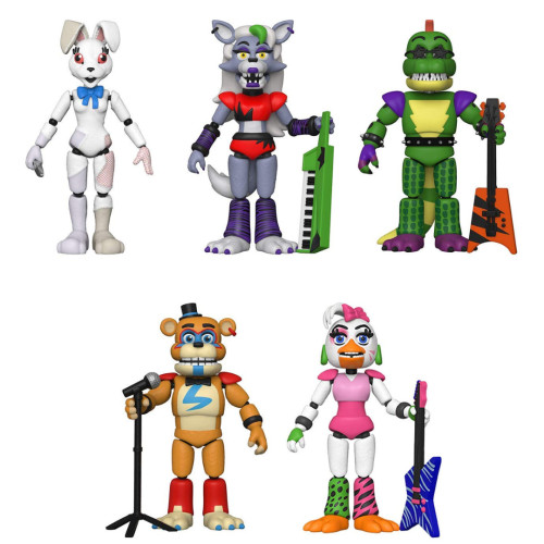 Action Figures Boneco Funko Roxanne Wolf - Five Nights At Freddy's Security Breach - #
