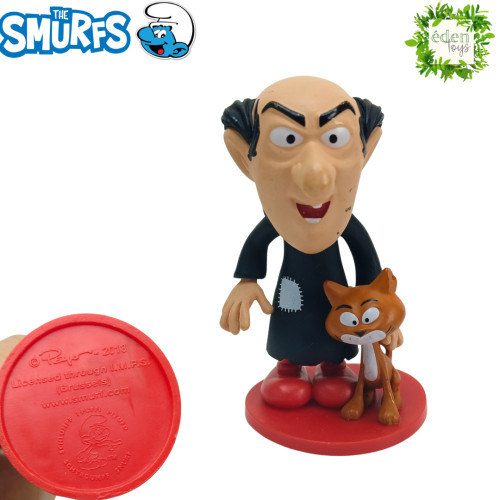 Action Figures Boneco Gargamel Smurfs Bobs (cód 224) - Os Smurfs - #