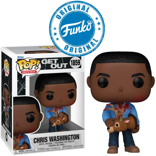 Boneco Get Out Corra! Chris Washington With Deer Pop Funko 1859-Movies Get Out-1859