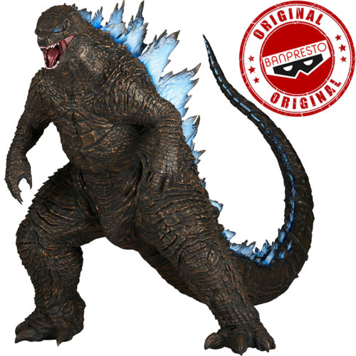 Action Figures Boneco Godzilla x Kong The New Empire Monsters Roar Attack Bandai Banpresto-Godzilla-