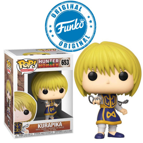 Boneco Hunter X Hunter Kurapika Pop Funko 653-Hunter X Hunter-653