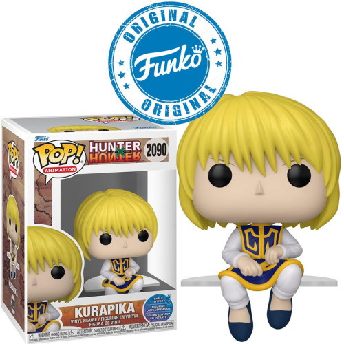 Boneco Hunter X Hunter Kurapika Shelf Sitter Pop Funko 2090-Hunter X Hunter-2090