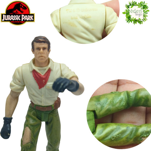 Action Figures Boneco Jurassic Park - Dr. Alan Grant (cód 671) - Jurassic Park - #