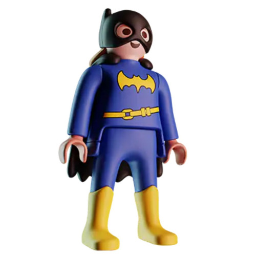 Boneco Kinder Ovo Playmobil DC Comics - Bat Girl Dc Comics # - Produto Original