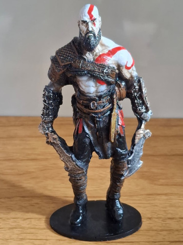 Boneco Kratos God Of War Game PlayStation Estátua God Of War # - Produto Original