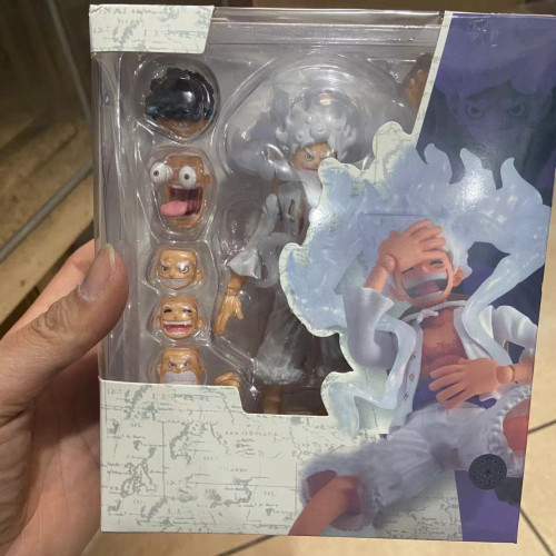 Action Figures Boneco Luffy Gear 5 One Piece Articulado Com Acessorios - One Piece - #