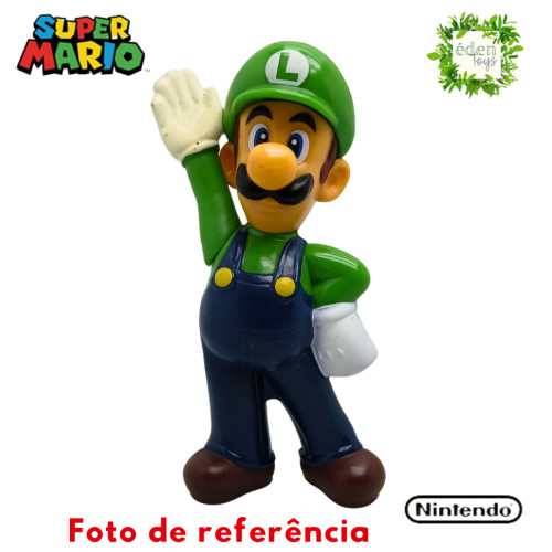 Action Figures Boneco Luigi Lacrado (cód 036) - Super Mario - #