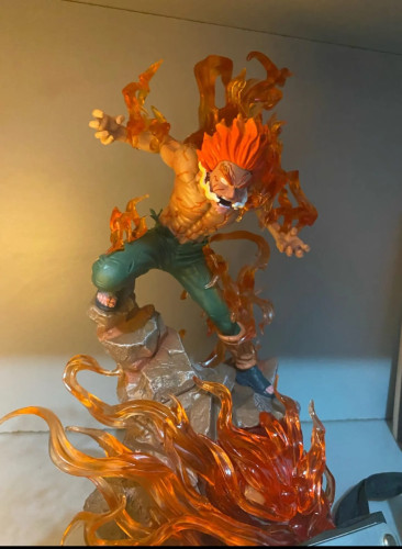 Boneco Might Guy Anime  Naruto Estatueta Colecionavel Figure - Naruto Shippuden - #