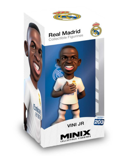 Boneco Minix Vinicius Junior - Futebol Real Madrid # - Produto Original