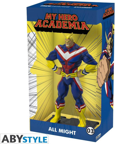 Boneco My Hero Academia All Might Super Figure Collection Abystyle Studio - My Hero Academia - #