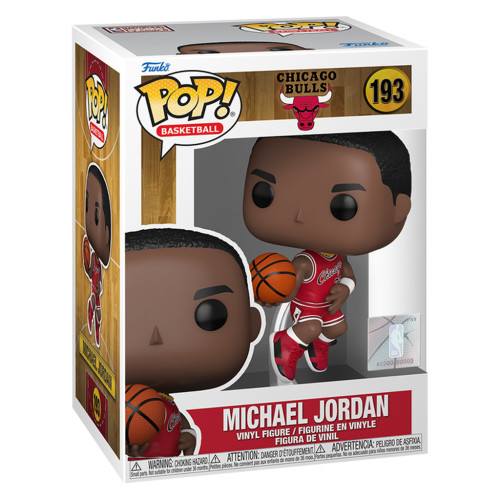 Boneco Nba Michael Jordan Chicago Bulls Pop Funko #193 NBA Bulls #193 - Produto Original