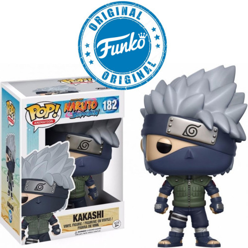 Boneco Naruto Shippuden Kakashi Pop Funko 182-Naruto Shippuden-182