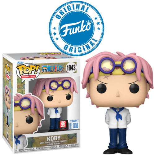 Boneco One Piece Koby Animation Expo Convention 2025 Limited Edition Pop Funko 1943-One Piece-1943