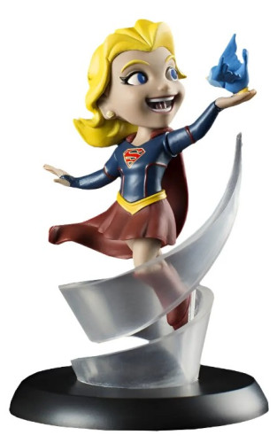 Boneco Q-fig Dc Liga Da Justiça Supergirl - Qmx Dc Liga Da Justiça # - Produto Original