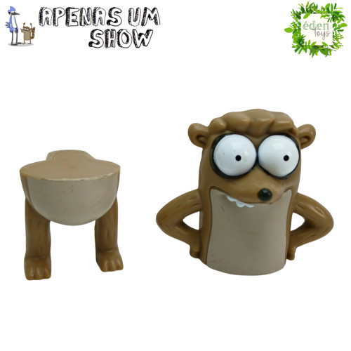 Action Figures Boneco Rigby Apenas Um Show (cód 665) - Apenas Um Show - #
